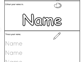 Writing Name Editable