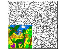 Maths Times Tables Colouring Sheets | Elcho Table