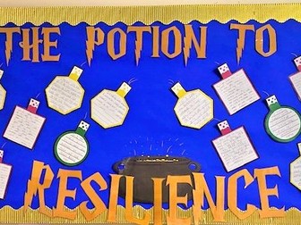 Resilience display lettering