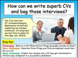 CVs : Careers