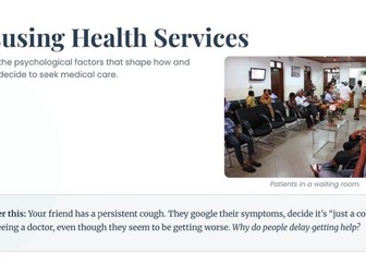 Misusing health services
