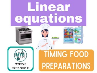 Linear Equations (x on both sides) Real Life Problem (MYP Maths Criterion D)