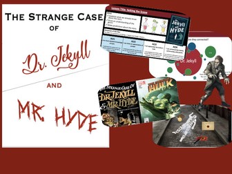 Jekyll and Hyde - full unit with worksheets, comprehension, and over 150 slides