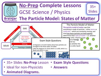Particle Model: States of Matter