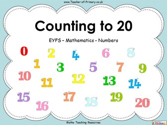 Counting to 20 - EYFS