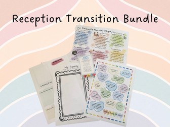 Starting School Bundle - Reception
