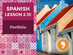Spanish Lesson 2.10: Los Hogares - Portfolio