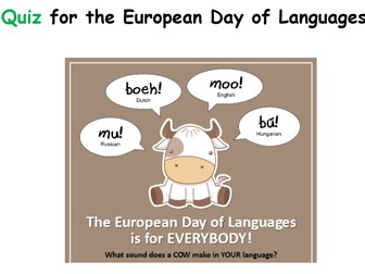 Idioms Quiz for European Day of Languages