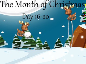 The Month of Christmas - Day 16-20