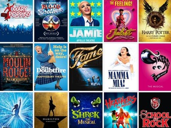 Drama Musical Theatre Posters