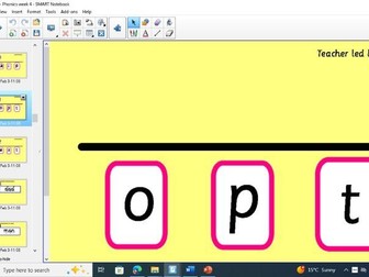 Phonics - In line with Little Wandle - Autumn 1