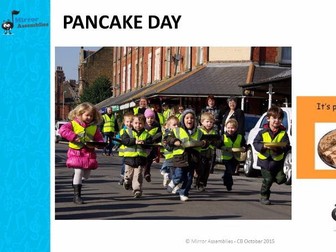 Pancake Day Assembly