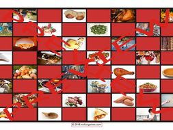 Thanksgiving Checkerboard Game
