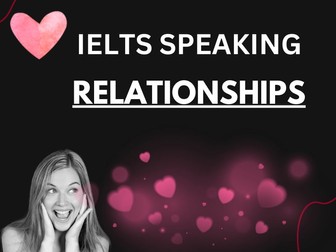 PROFESSIONAL IELTS - 'RELATIONSHIPS' SPEAKING LESSON - FOCUS: PHRASAL VERBS / PRONUNCIATION