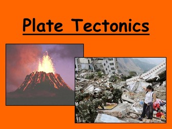 Introduction to tectonics including plate tectonics jigsaw!
