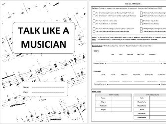 Listening & Appraising - MTP / Workbook / Do Nows / PPT / Audio / Listening Assessment