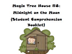 Magic Tree House Book 8: Midnight on the Moon Reading Comprehension Packet