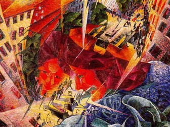 Futurism described / explained in short quotes - free resource, Italian art history