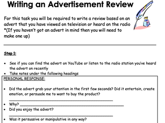 Advertising - Advertisement Review.