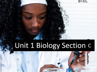 BTEC Applied Science AAQ Unit 2 Biology Section C