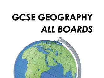 GCSE Geography Case Studies