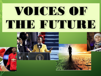 Speech Writing- Voices of the Future