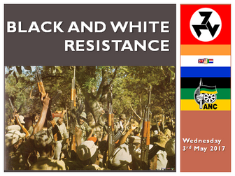 5. Black Resistance and White Violence, South Africa 1980s