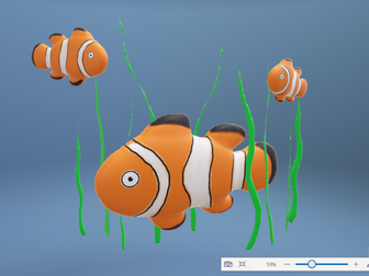 How to create a Clown Fish with Paint 3D