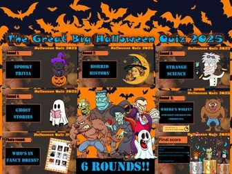 Halloween Quiz 2025