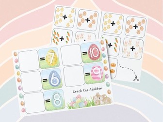 Easter - Easter Addition Cut & Stick