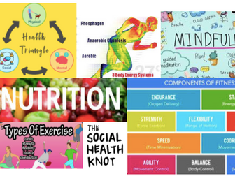 Home Learning PE - Personal Health Programme (Online PE Resource)