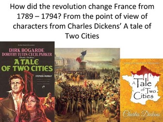 French Revolution Project - A Tale of Two Cities