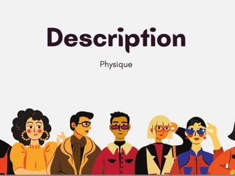 Description physique- Vocabulary in French