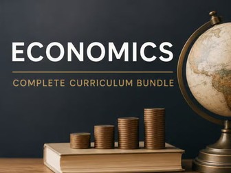 A-Level Economics: Full Course Bundle | 40 Topic Complete Scheme of Work