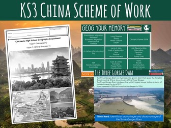 KS3 China Scheme of Work