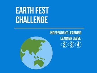Earth Fest Challenge - Taster