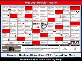 Macbeth Revision Game