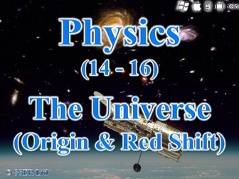 Phy_8.7 The Universe - Origin and Red-shift