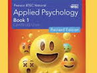 BTEC Applied Psychology 1 - Exam Practice Pack