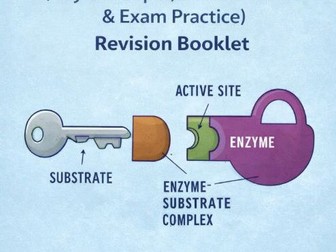 GCSE Biology: Enzymes (Key Concepts, Practical Skills & Exam Practice) Revision Booklet