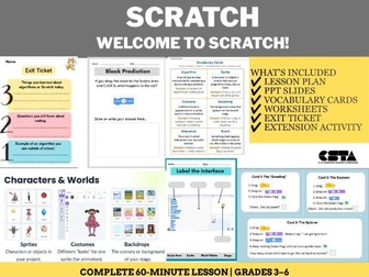 Introduction to Scratch Coding – Complete Lesson Pack | | PPT, Activities & Lesson Plan