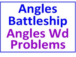 Angles Battleship PLUS Angles Word Problems