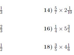 multiplying whole numbers fractions and mixed numbers worksheets multiplying whole numbers fractions and mixed numbers worksheets with solutions