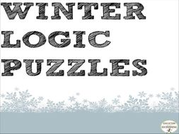 Logic Puzzles for Winter