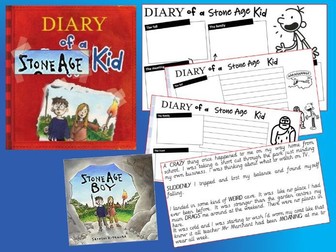 Stone Age Boy - Diary recount in the style of Wimpy Kid