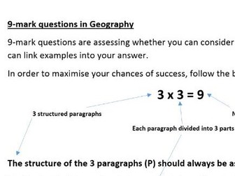 GCSE 9-mark question guidance  (AQA)