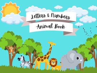 My Letters & Numbers Animal Book