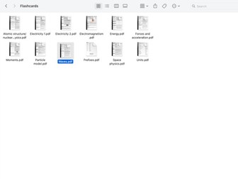 GCSE Physics flashcards (whole course)