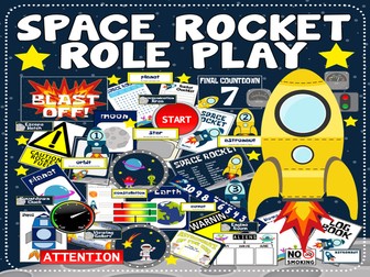 SPACE ROCKET ROLE PLAY