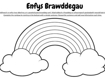 Welsh sentence rainbow